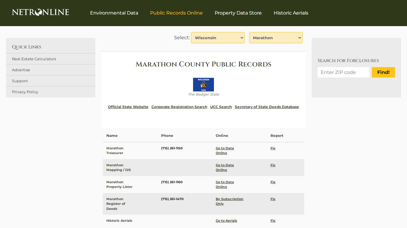 NETR Online • Marathon • Marathon Public Records, Search ...