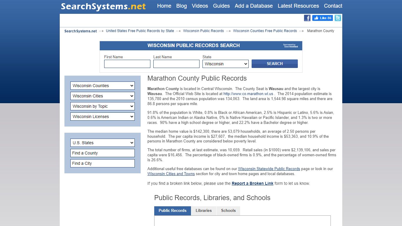 Marathon County Criminal and Public Records